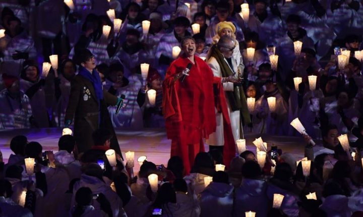 2018 Winter Olympics: Watch Singers Cover John Lennon’s ‘Imagine’ at Opening Ceremony