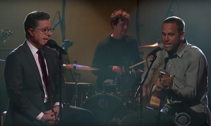 Watch Stephen Colbert Sing With Jack Johnson on ‘Late Show’