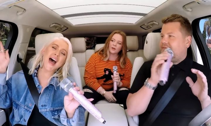 ‘Carpool Karaoke’: Christina Aguilera Gives Diva Lessons to James Corden