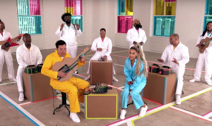 See Ariana Grande, the Roots Perform With Nintendo Labo Instruments