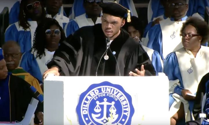 Watch Chance the Rapper Praise Beyonce in Dillard University Commencement Speech
