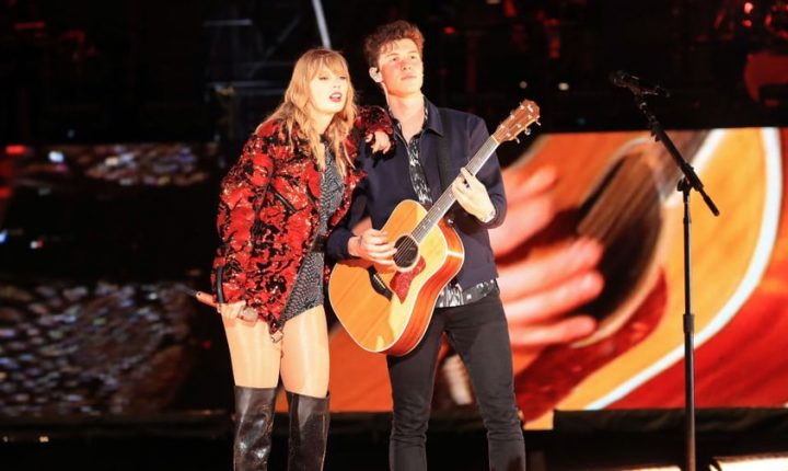 Watch Taylor Swift Bring Out Shawn Mendes at Rose Bowl Concert