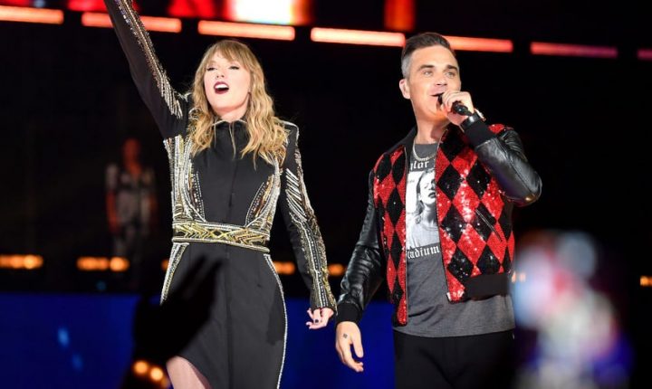 Watch Taylor Swift, Robbie Williams Perform ‘Angels’ in London